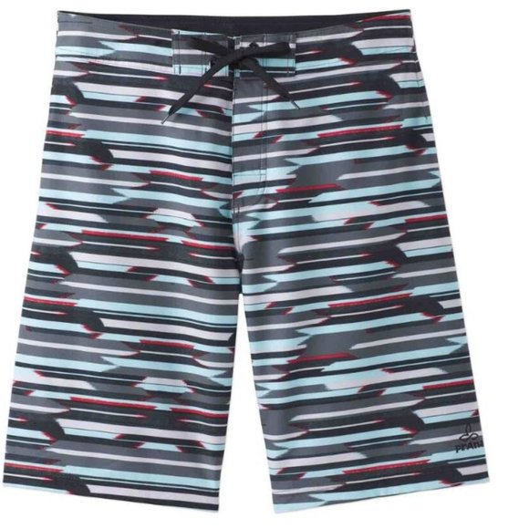 prAna Sediment Short Aquamarine Playa MNS 32 - Picture 1 of 3